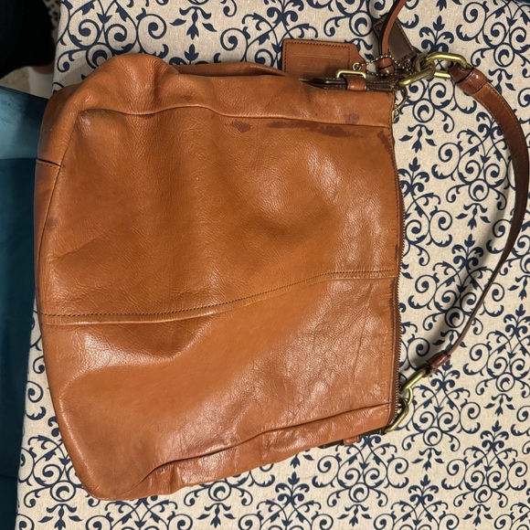 VINTAGE COACH LEATHER CHELSEA ASHLYNN HOBO BAG - Picture 10 of 15
